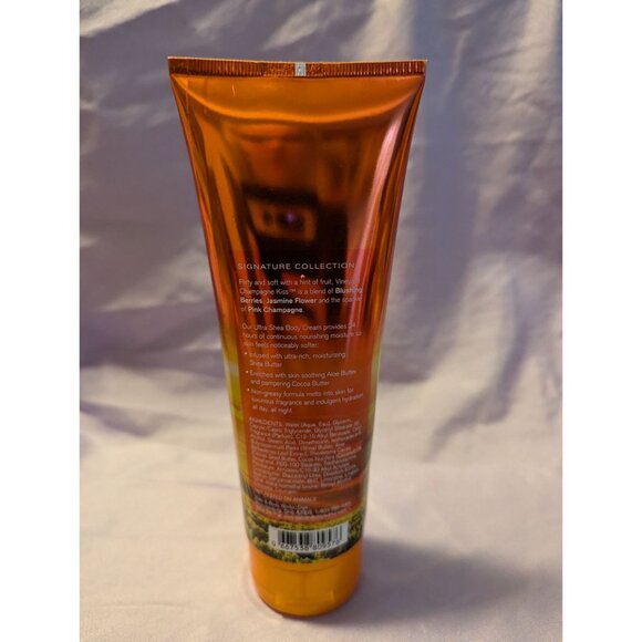 Bath & Body Works Vineyard Champagne Kiss Body Cream 8 Oz Ultra Shea - Picture 2 of 2